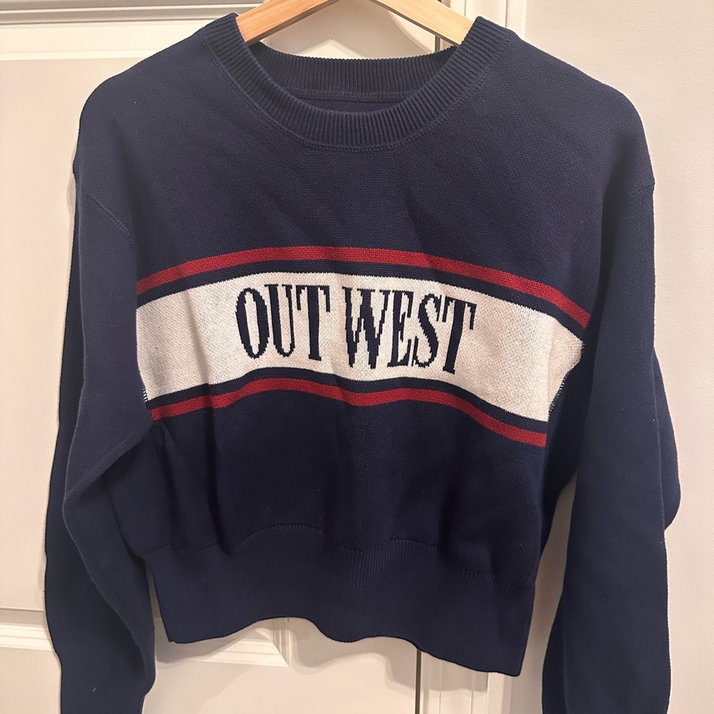 Size small Aerie Out West cropped sweater